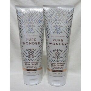 PURE WONDER Bath & Body Works Ultimate Hydration Body Cream 8 oz x 2